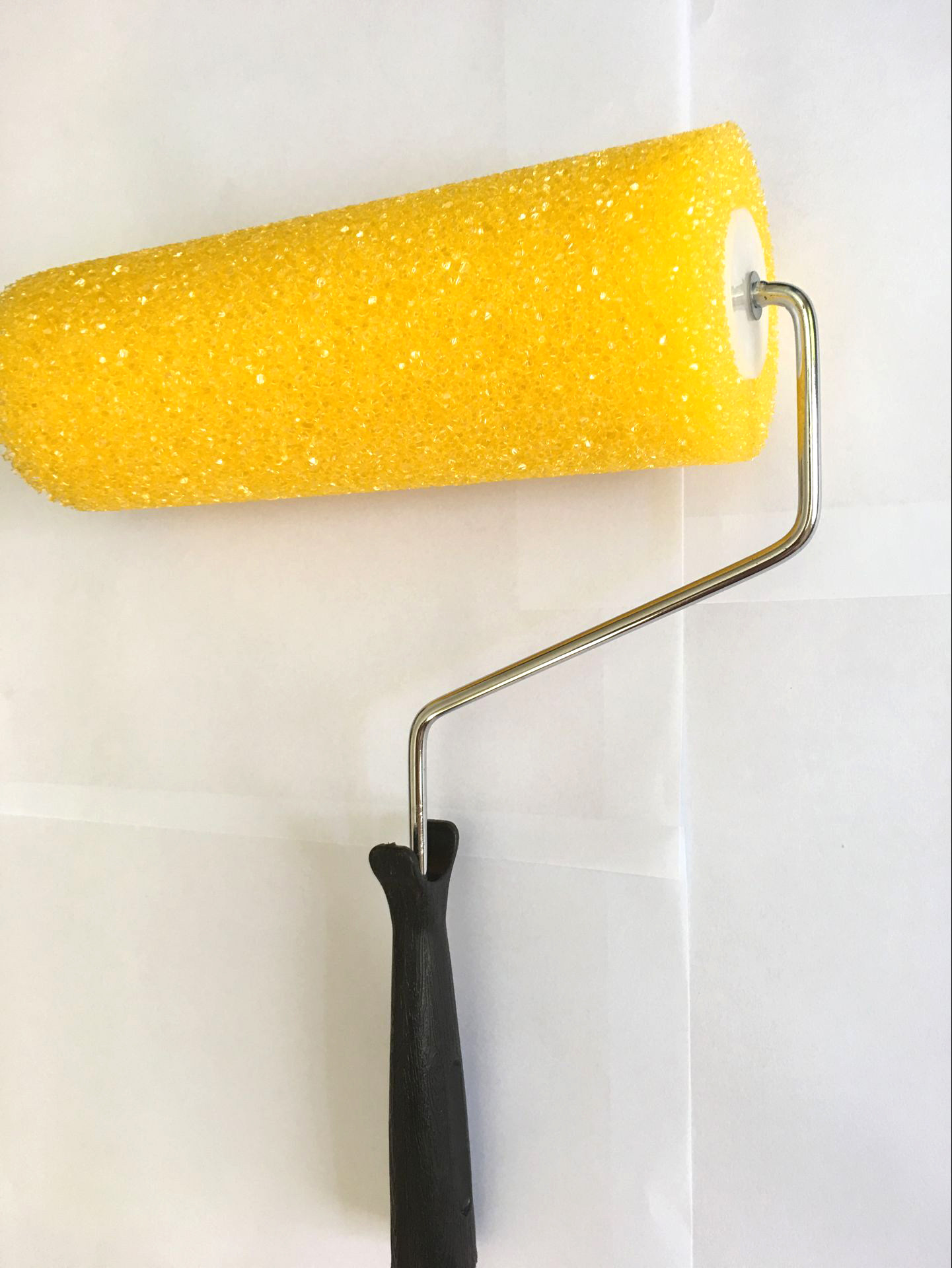 9寸 肌理漆压花滚筒半开拉毛硅藻泥拉毛滚筒带手柄艺术专用工具 - 爱