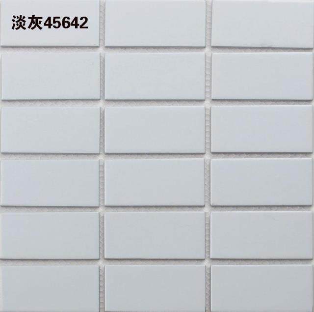 马赛克45x95厂价直销灰色瓷砖纸皮石外墙砖马赛克