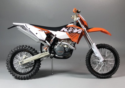 散包原厂 1:12 ktm 400 exc 山地越野摩托车机车模型合金车架