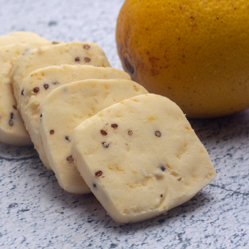 心甜意洽下单现烤柠檬曲奇饼干酸甜口味无添加曲奇饼干