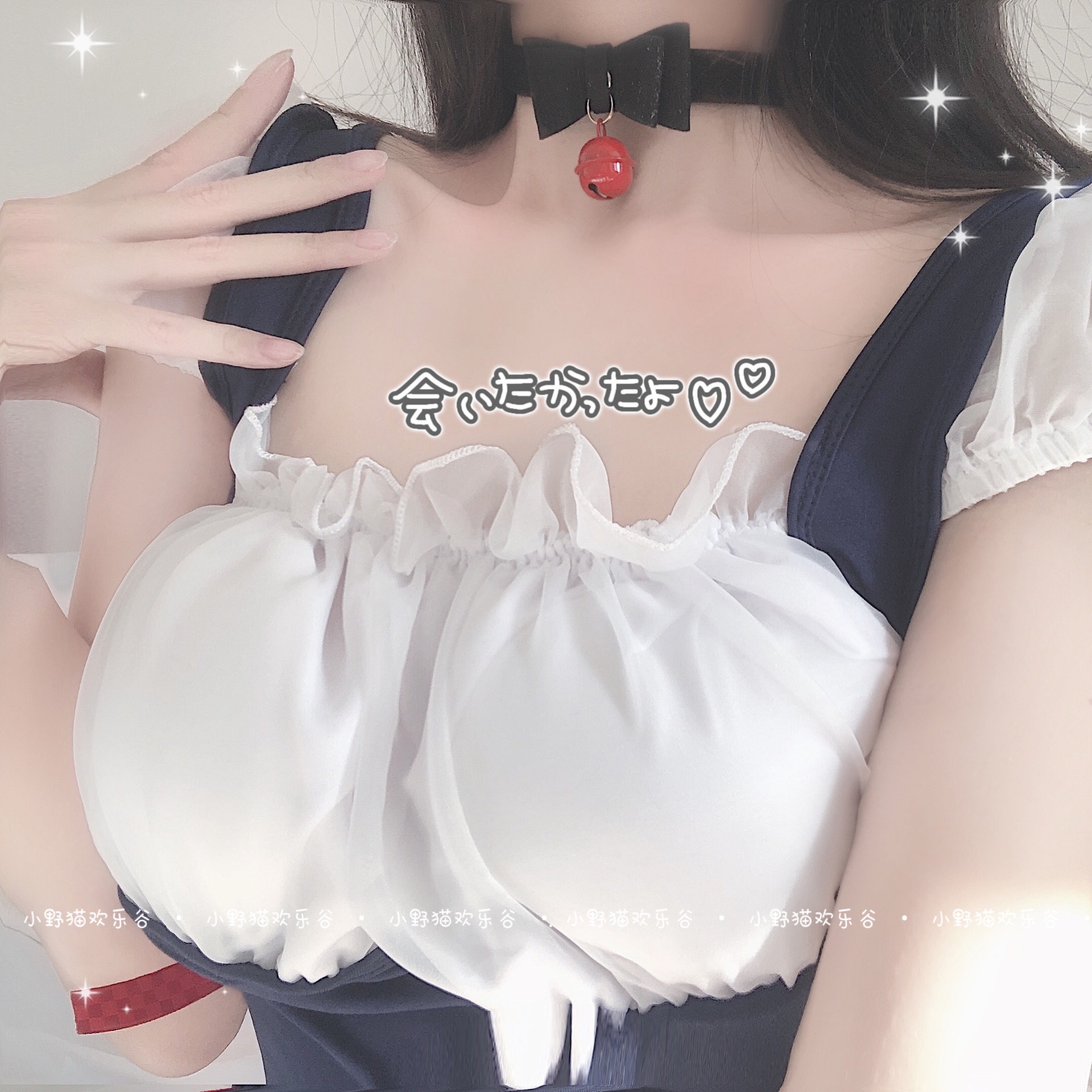 项圈小猫独家二次元软妹猫咪铃铛女仆cos可爱项链