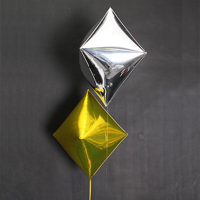 菱形天美客厅装饰布置陈布置铝箔生日进口气球气球