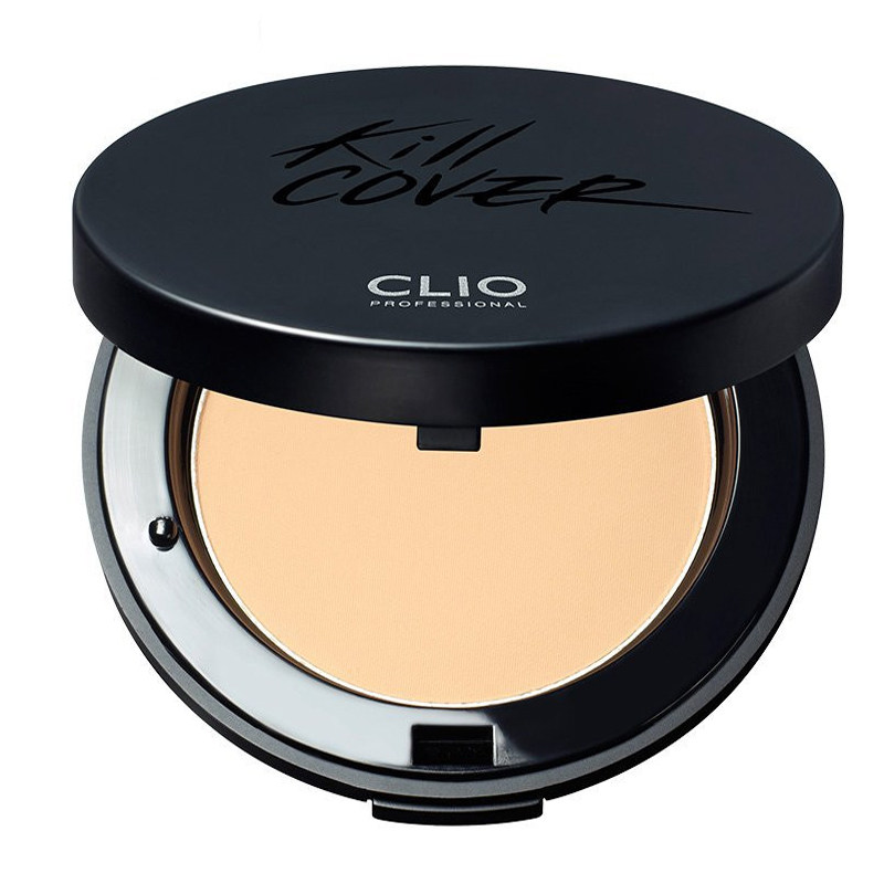 clio珂莱欧无暇水润粉饼轻薄透气控油遮瑕丝滑粉饼