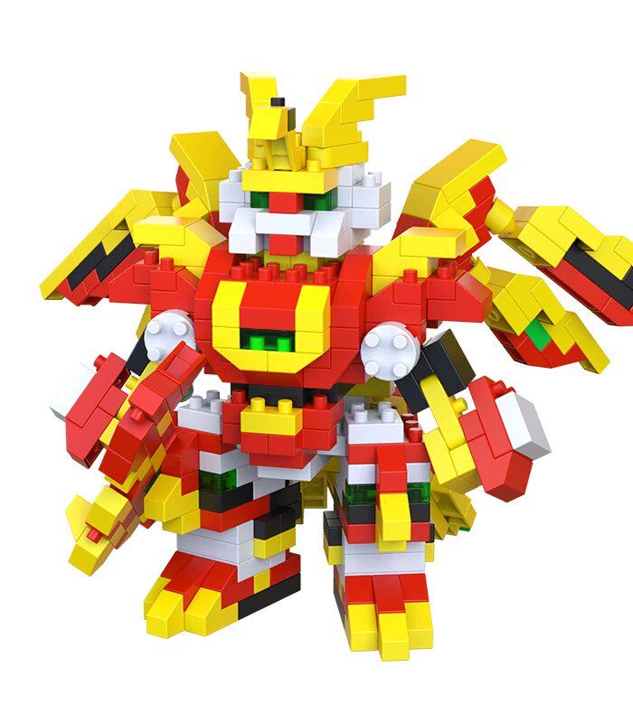 mco魔扣积木sd高达变形金刚王者荣耀礼品儿童塑料积木