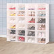 Thick transparent shoebox storage box drawer plastic shoe box shoe box shoe shoes simple shoe housing Thick transparent shoebox storage box drawer plastic shoe box shoe box shoe shoes simple shoe housing