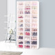 Thick transparent shoebox storage box drawer plastic shoe box shoe box shoe shoes simple shoe housing Thick transparent shoebox storage box drawer plastic shoe box shoe box shoe shoes simple shoe housing