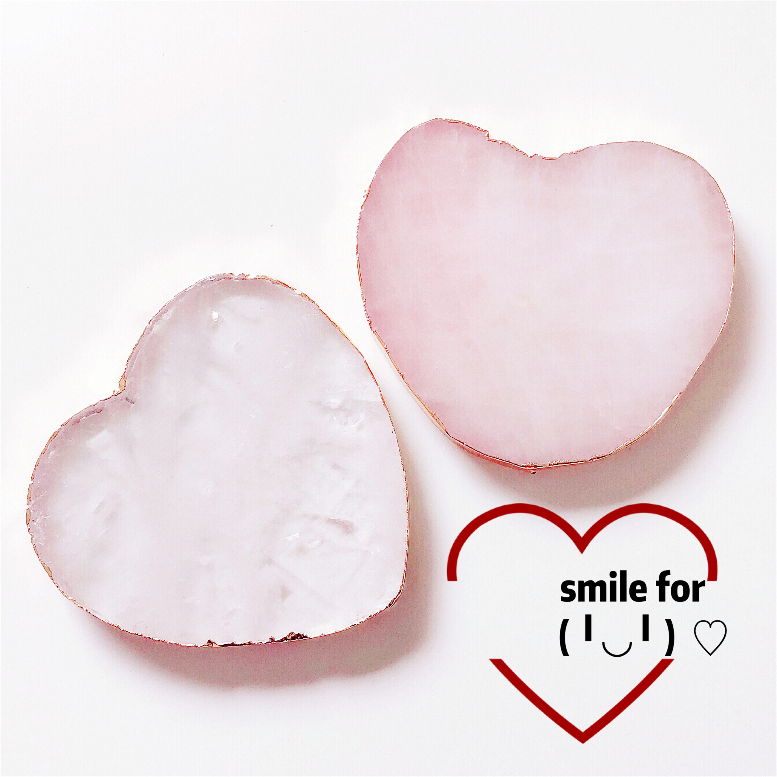 安静松石饰品杯垫热茶隔热创意心形静的白松石杯垫