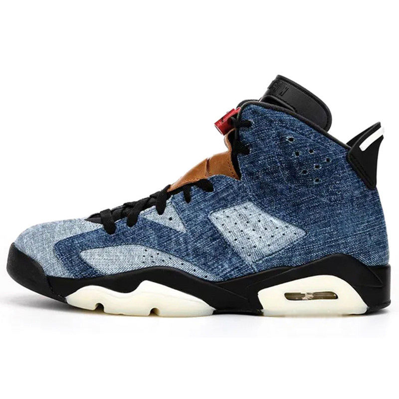 airjordan 6 aj6 篮球鞋 水洗丹宁 烟灰 刺绣 中国结 胭脂 ct5350