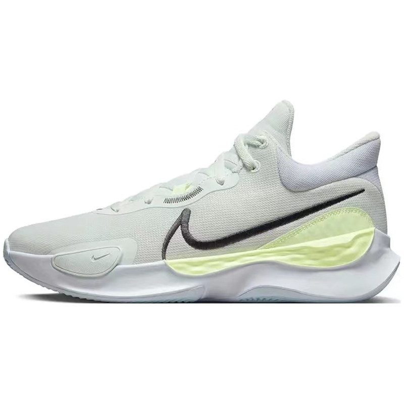 nikerenewelevate实战篮球球鞋缓震耐磨米白灰黑篮球鞋