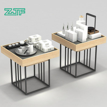 众匠坊zjf产品产品展示展示柜促销展示台中岛陈列样品商用展示柜