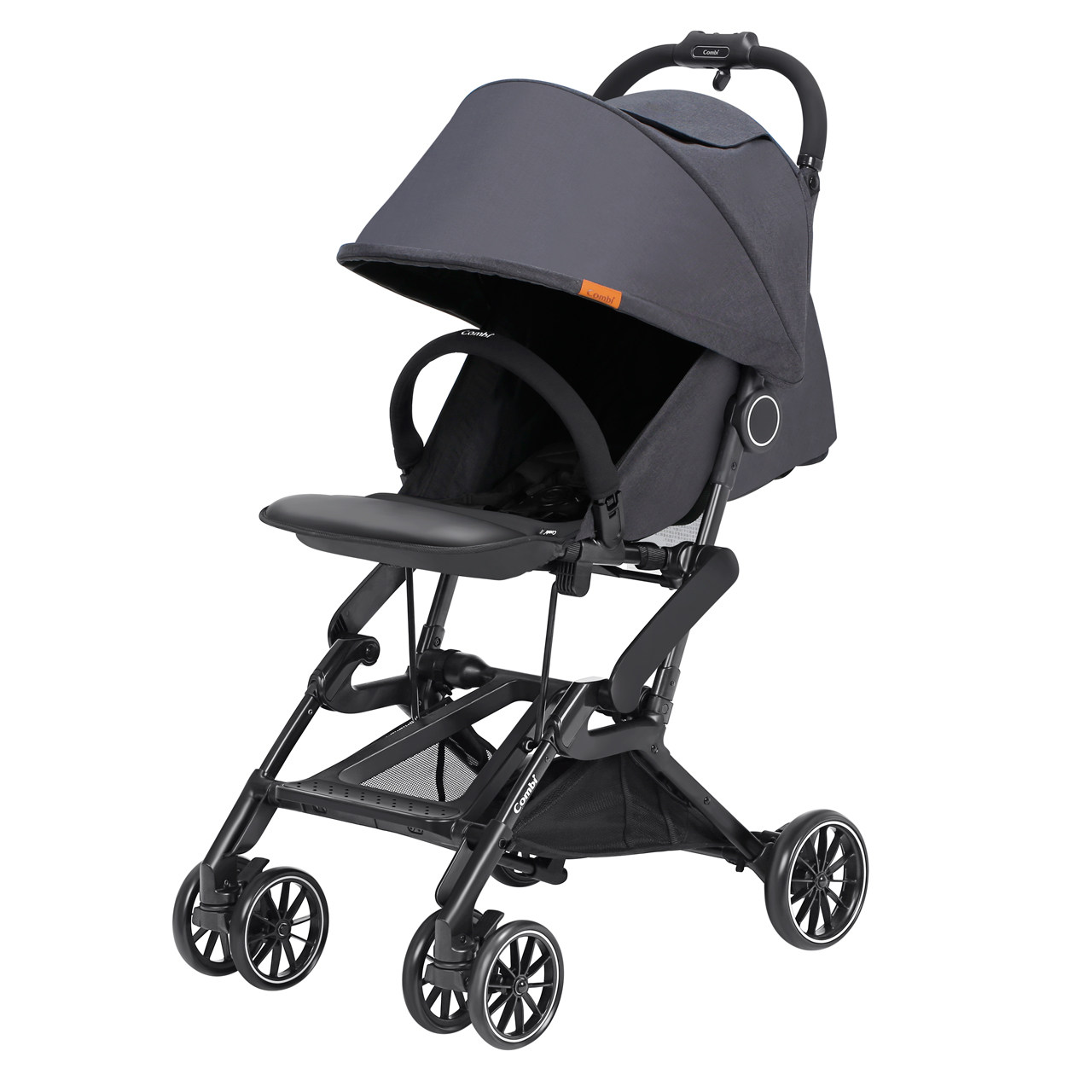 combi康贝婴儿推车bifold高景观单手收折轻量折叠车