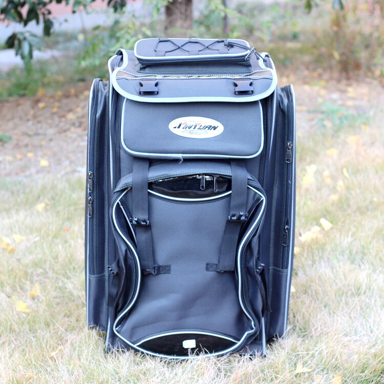 钓椅包渔具加厚防水野战双肩特大背包有加网加渔具包