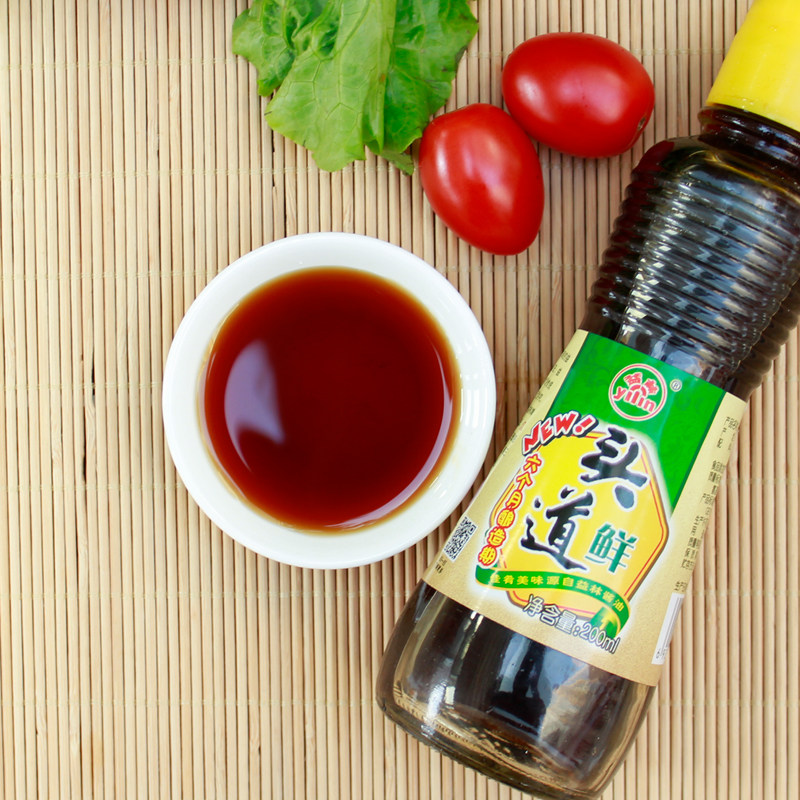 酱油盐城益林头道2瓶阜宁特产原味纯粮酿造酱油