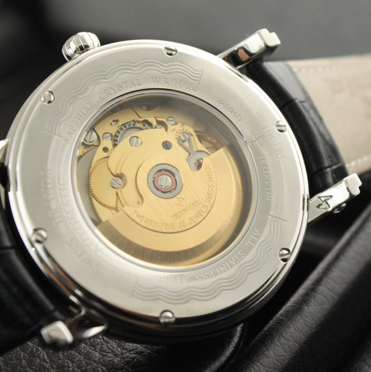 希尔顿伯爵h41142333男士机械皮带款式国产腕表