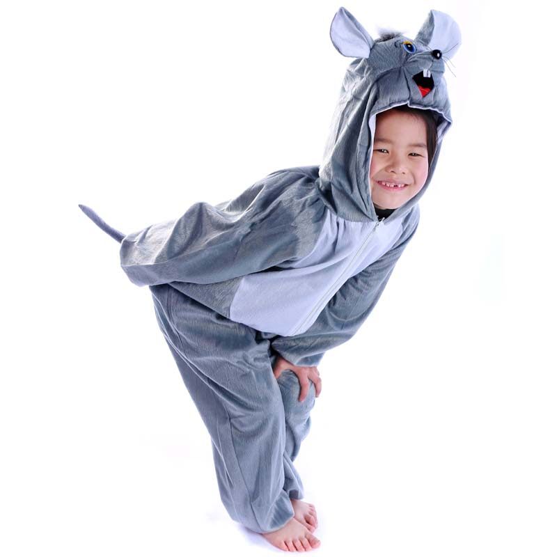 服装动物万圣节儿童表演演出套装衣服小老鼠耗子服饰