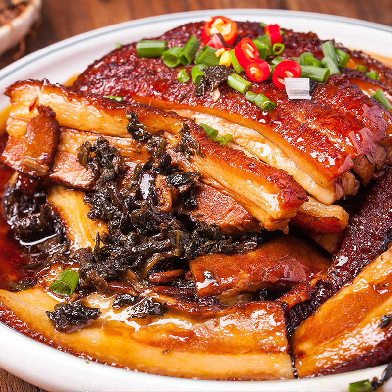 湖南梅菜扣肉虎皮碗装酒店饭店餐饮特色半成品其它