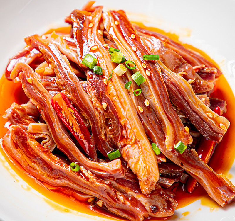 益旺红油肚丝250g凉拌肚条猪肚酒店宴席凉菜凉菜