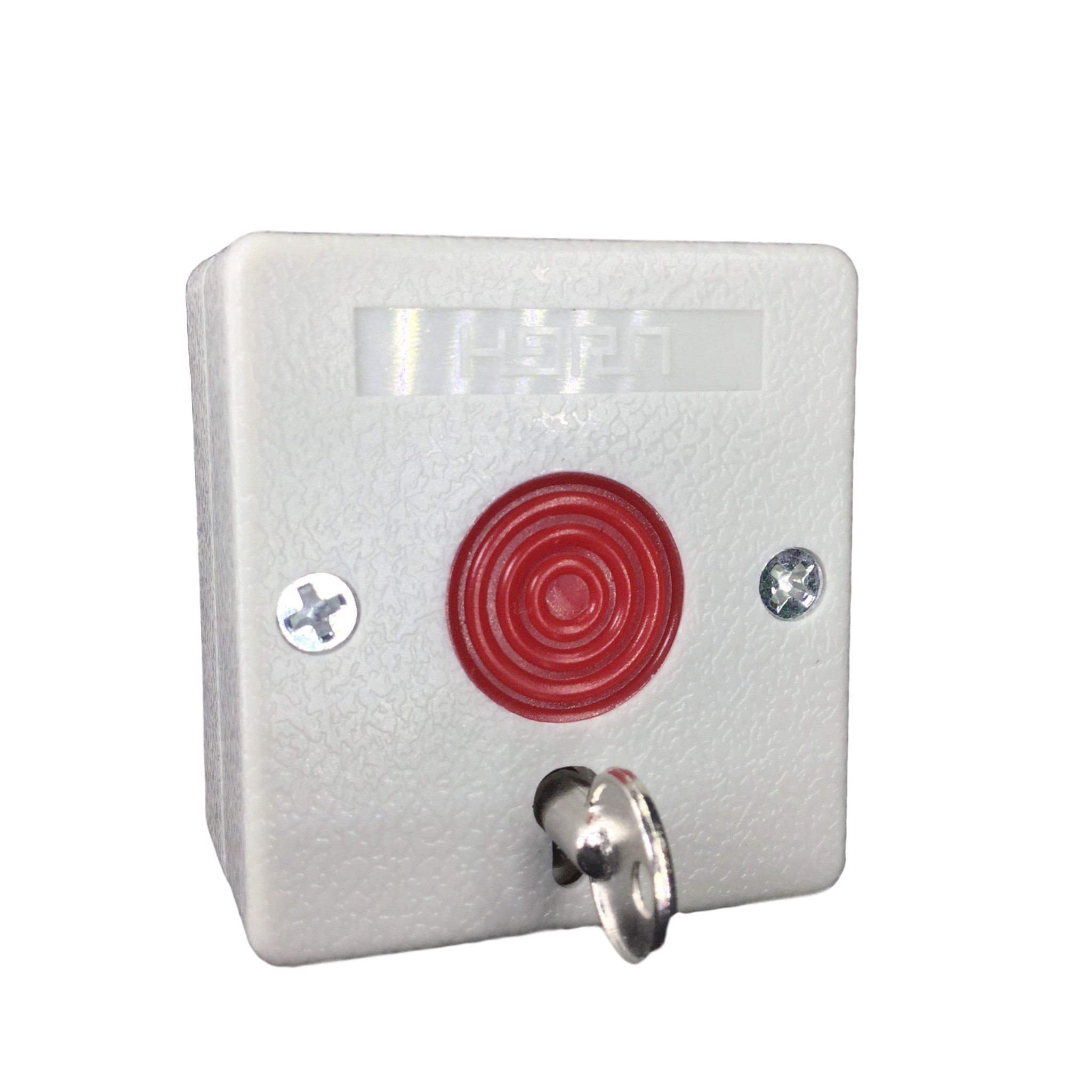 按钮ho01b紧急开关钥匙复位有线手报报警器86盒安防配件