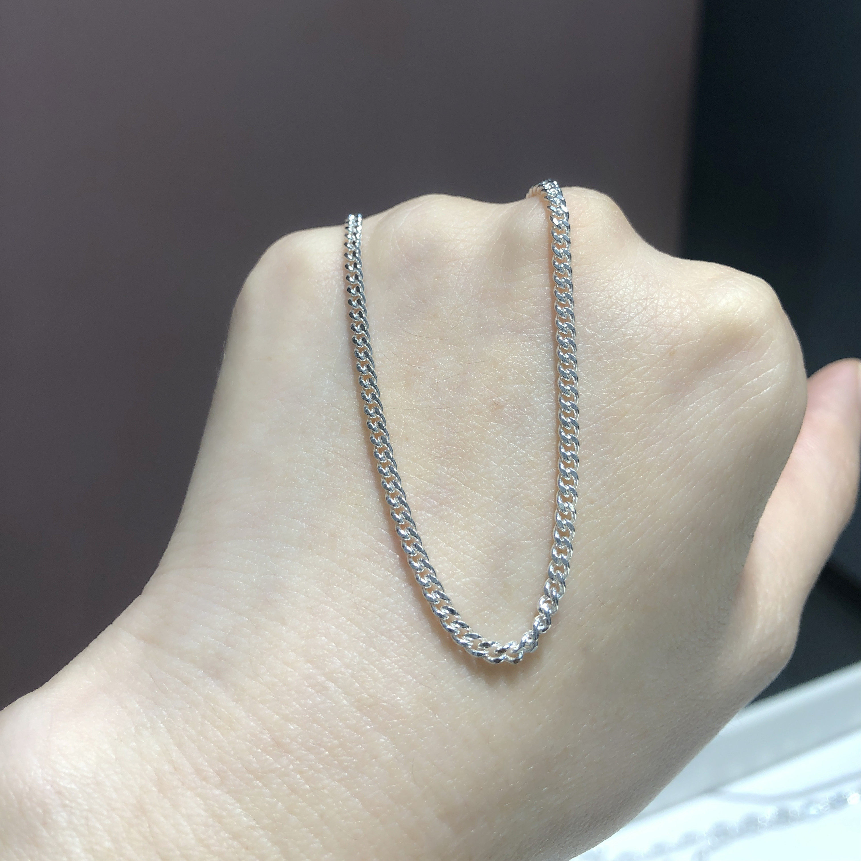 西班牙专柜tous桃丝熊60cm经典简约百搭基础纯银项链