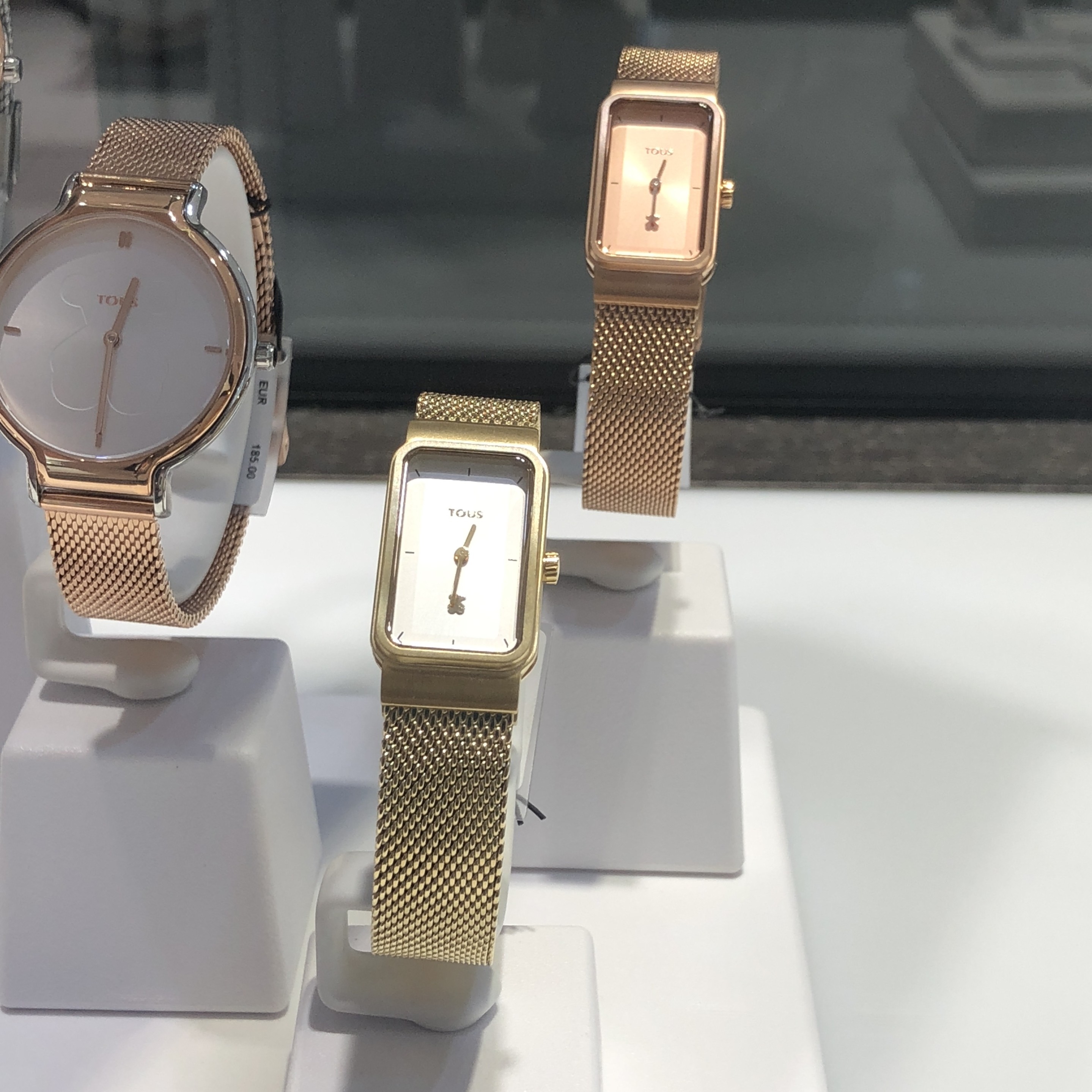西班牙专柜正品tous桃丝熊新品简约百搭时尚长方形欧美腕表