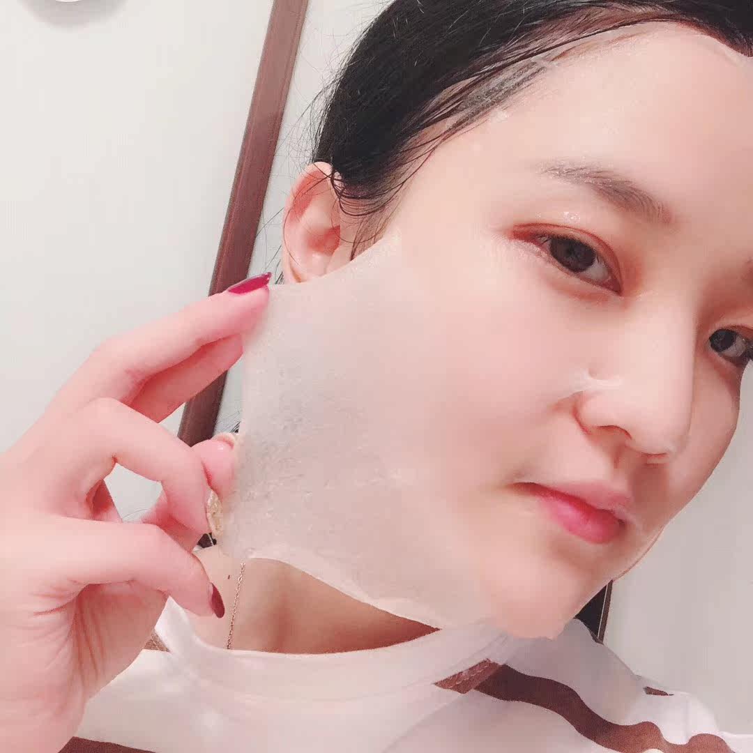 店长推荐shin美心多肽冻龄蚕丝面膜提亮肤色控油清透水润孕妇可用