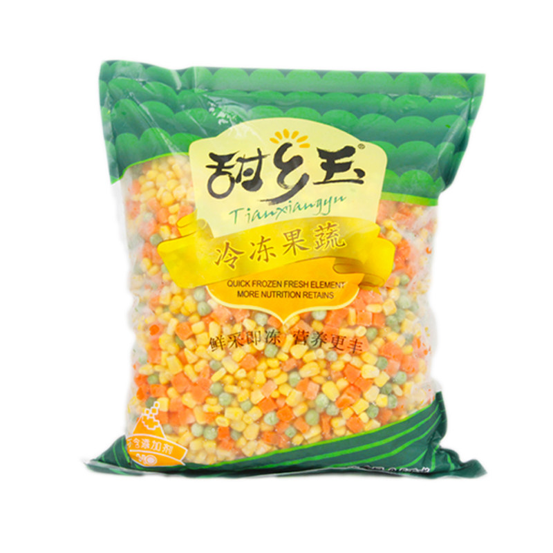 冷冻杂菜果蔬新鲜杂豆豆粒青豆玉米粒胡萝卜什锦其它
