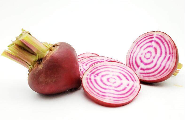 条纹新鲜萝卜菜头螺旋纹菜头西餐摆盘装饰花草萝卜