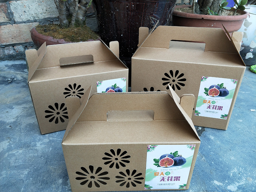 礼盒无花果新款礼品礼品包装包装盒通用水果包装纸箱包装纸箱