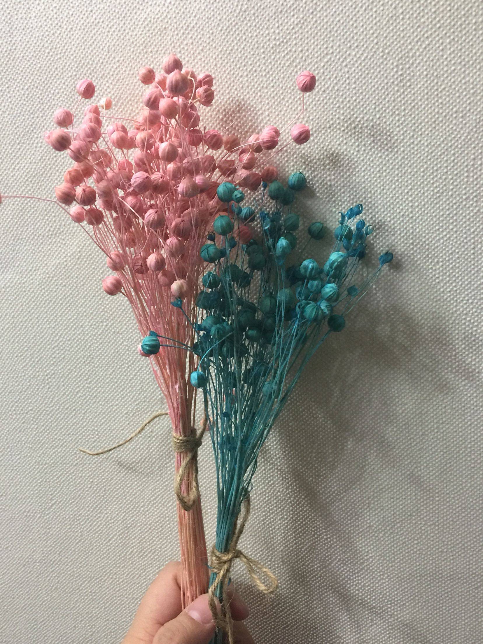 倒挂花束永生花干燥花小豆果拍摄道具插花搭配干花