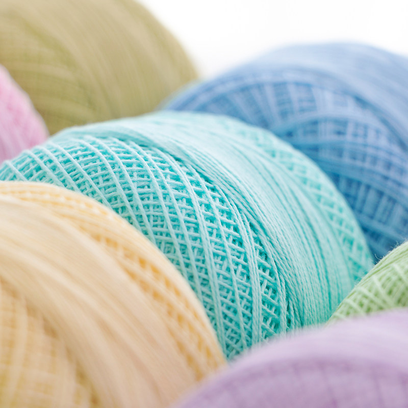 编织小屋8号蕾丝丝线diy手工钩针棉线全棉毛线