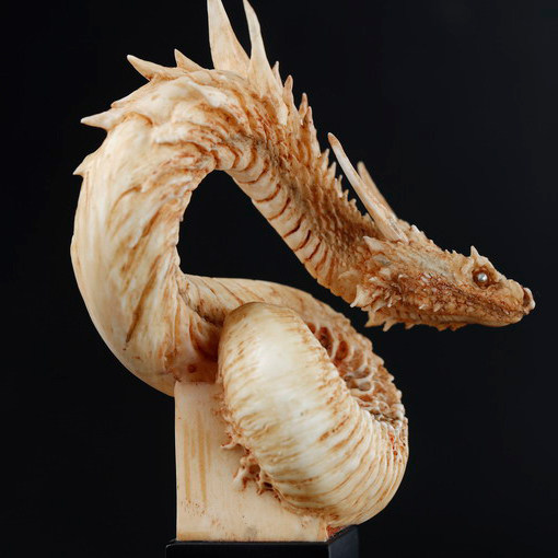 末那工作室末匠夔蛇妖限定版国风手办龙雕塑雕塑手办