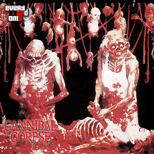 cannibalcorpse食人butcheredatbirth1991纯棉男女短袖t恤