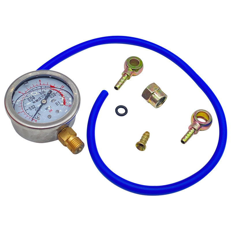 涡轮增压器压力表气压表增压器气压测量表防震压力表校油泵工具表