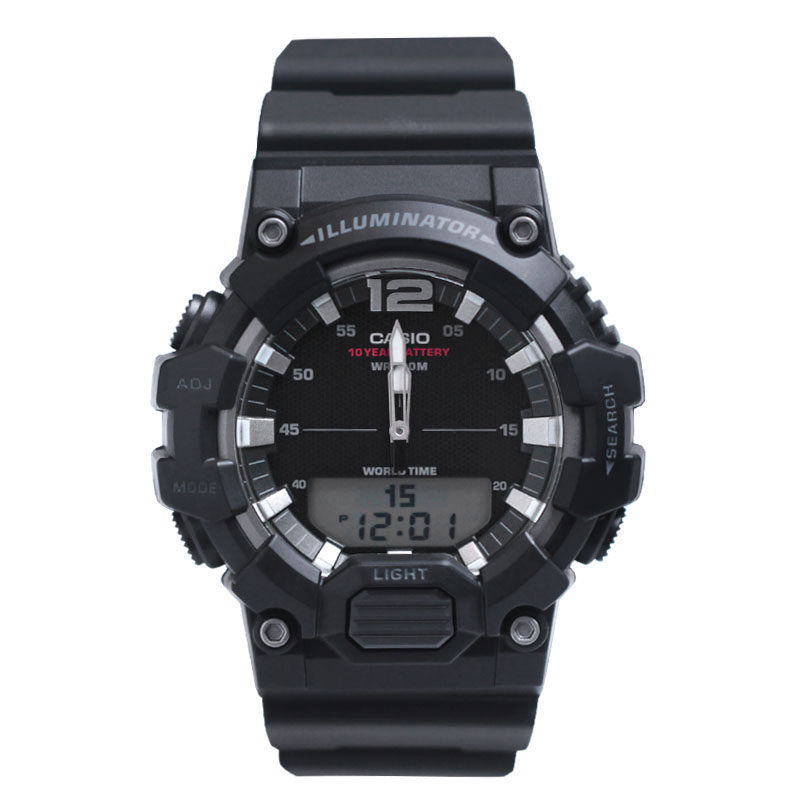 卡西欧casio十年电力学生男潮流双显运动手表hdc-700-1a/3a2/3a3