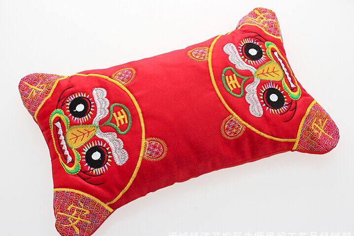 虎头枕头荞麦儿童清凉吸汗明目宝宝婴儿蚕沙枕头