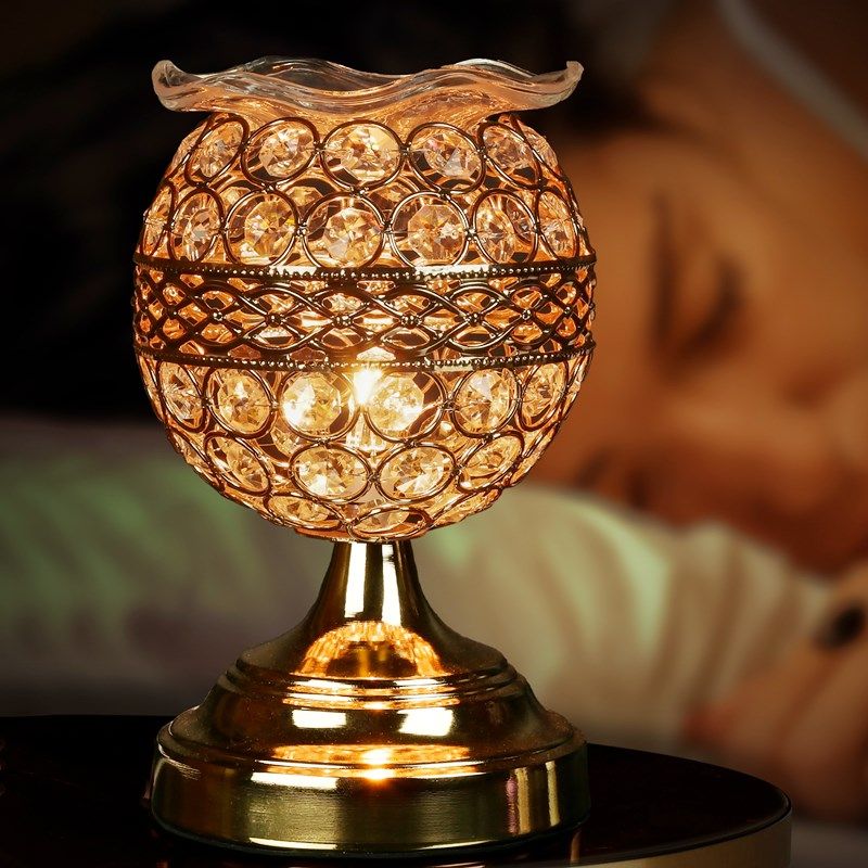 精油灯加热插电熏香炉室内家用卧室小台灯助眠香薰灯薰衣草美容院