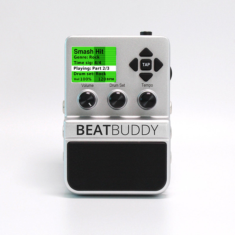 美国beatbuddyminibb鼓机2代节奏机弹唱吉他贝斯单块效果器
