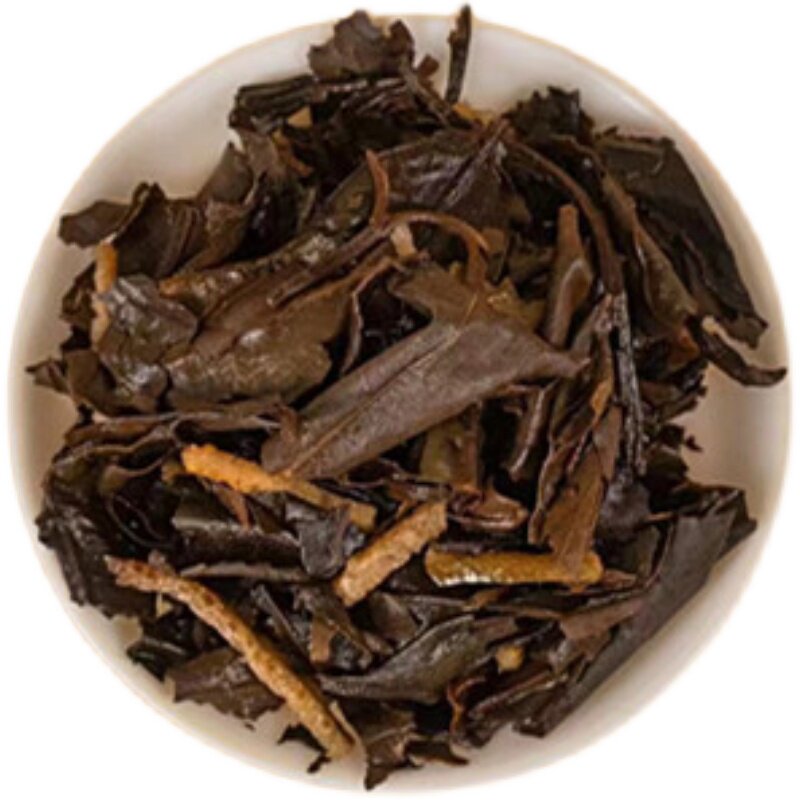 白茶长龙茶叶福鼎两陈其美陈皮精选年老年陈贡眉