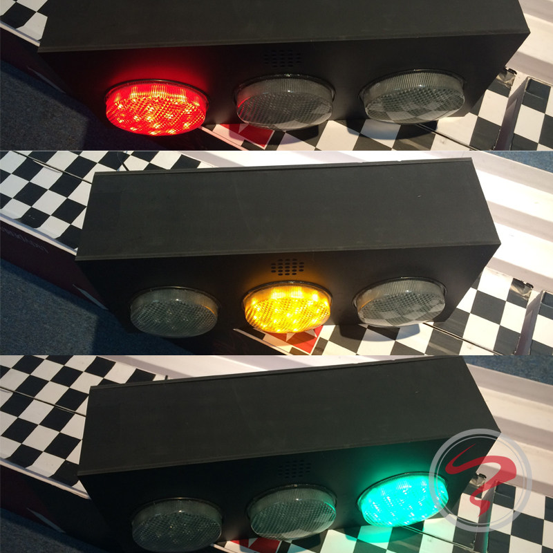 起跑迷你驱车信号灯红绿灯声音远距离遥控充电四驱车零配件