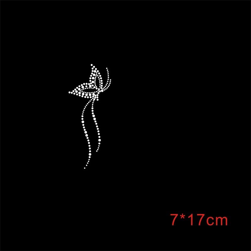 dmc中东钻烫钻贴烫图diy蝴蝶图案礼服毛衫其他配件