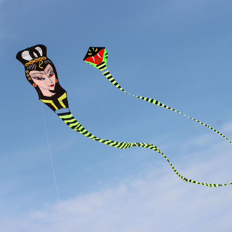 包邮潍坊杨家埠2020大型巨型成人新款美女蛇蛇风筝