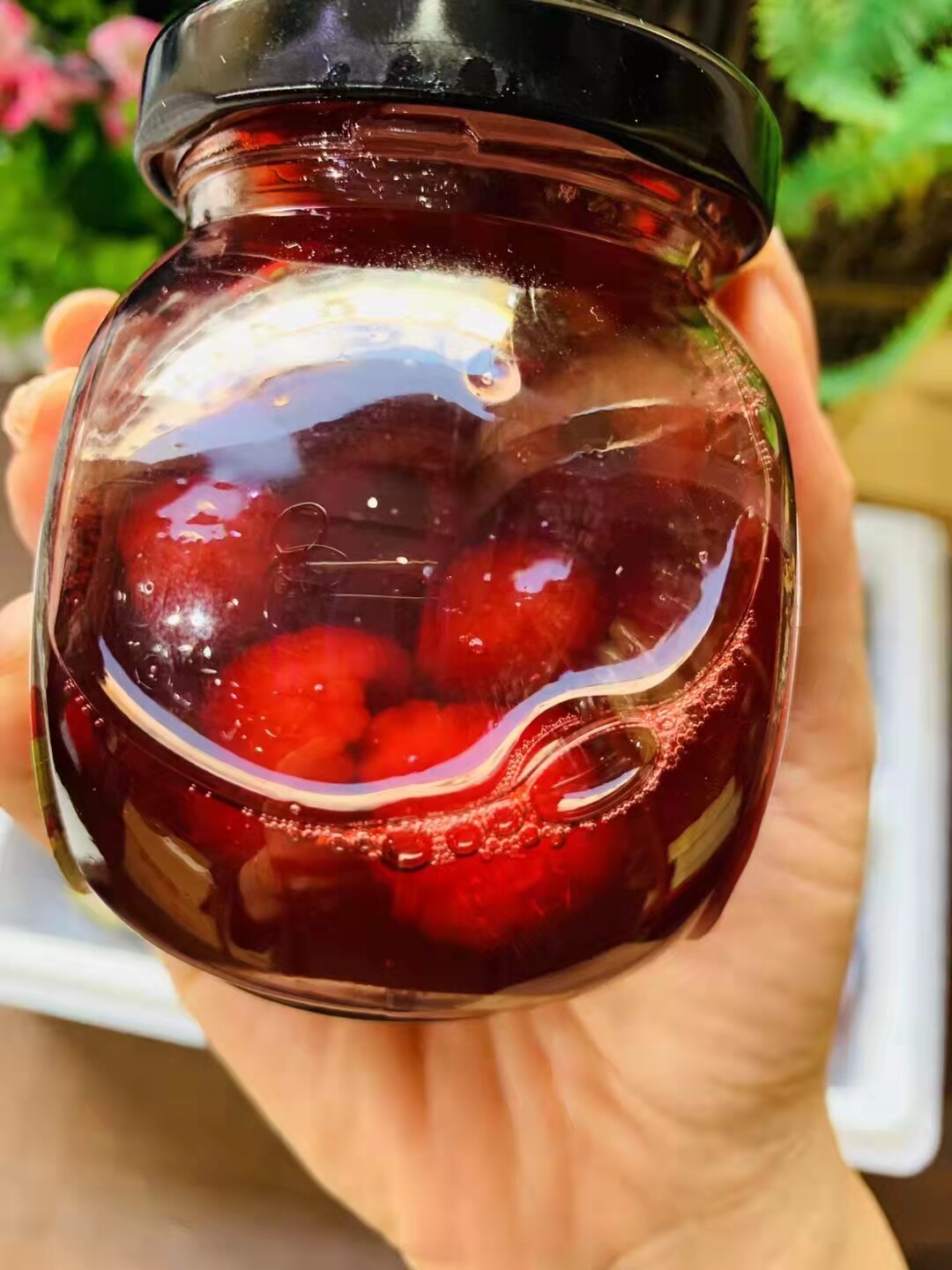 长白山特产林海蓝金红树莓罐头拖盆儿鲜果罐头230克6瓶新年礼物