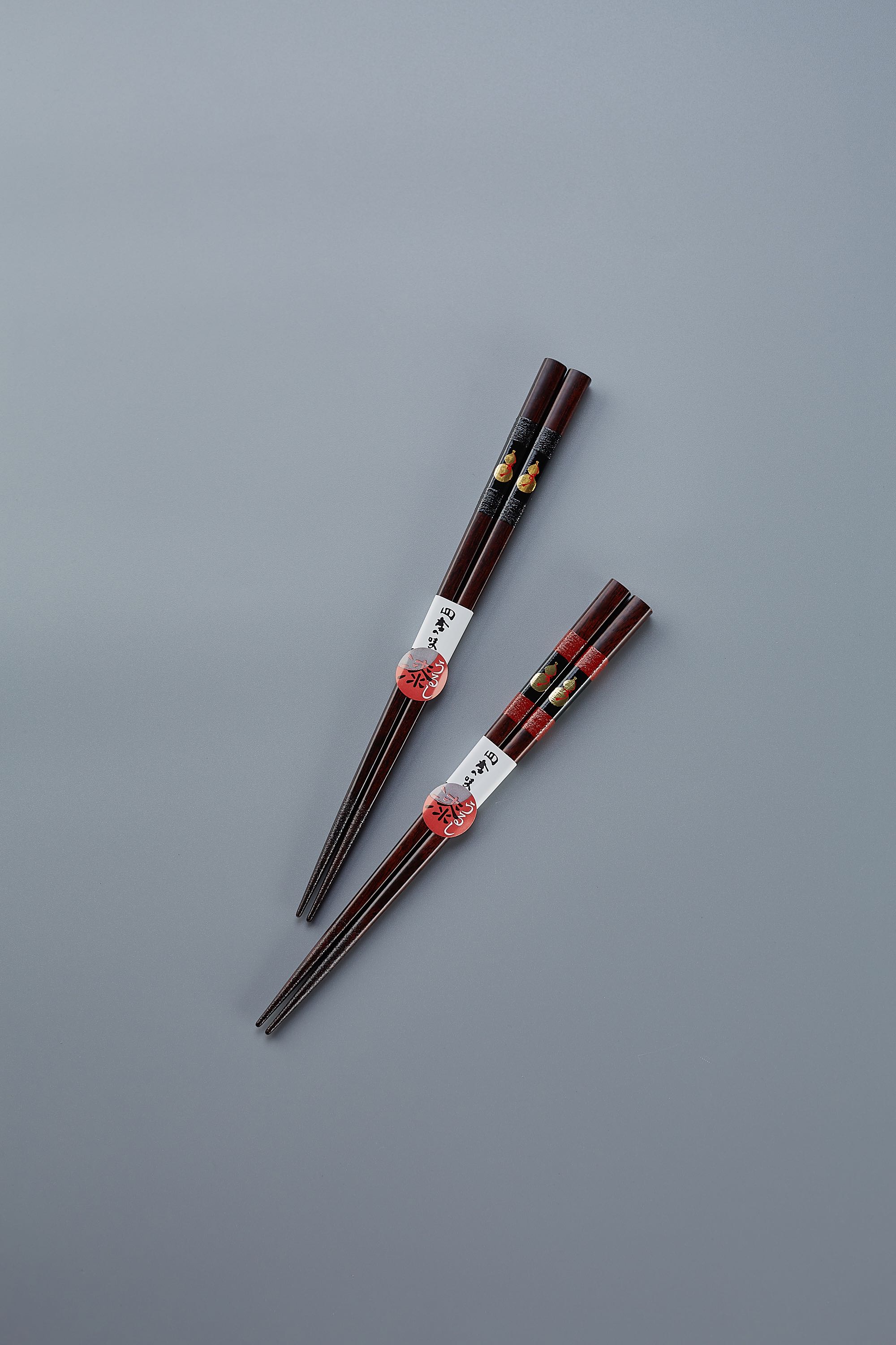 漆器日本进口山中木制金葫芦图筷日式餐具筷箸筷子