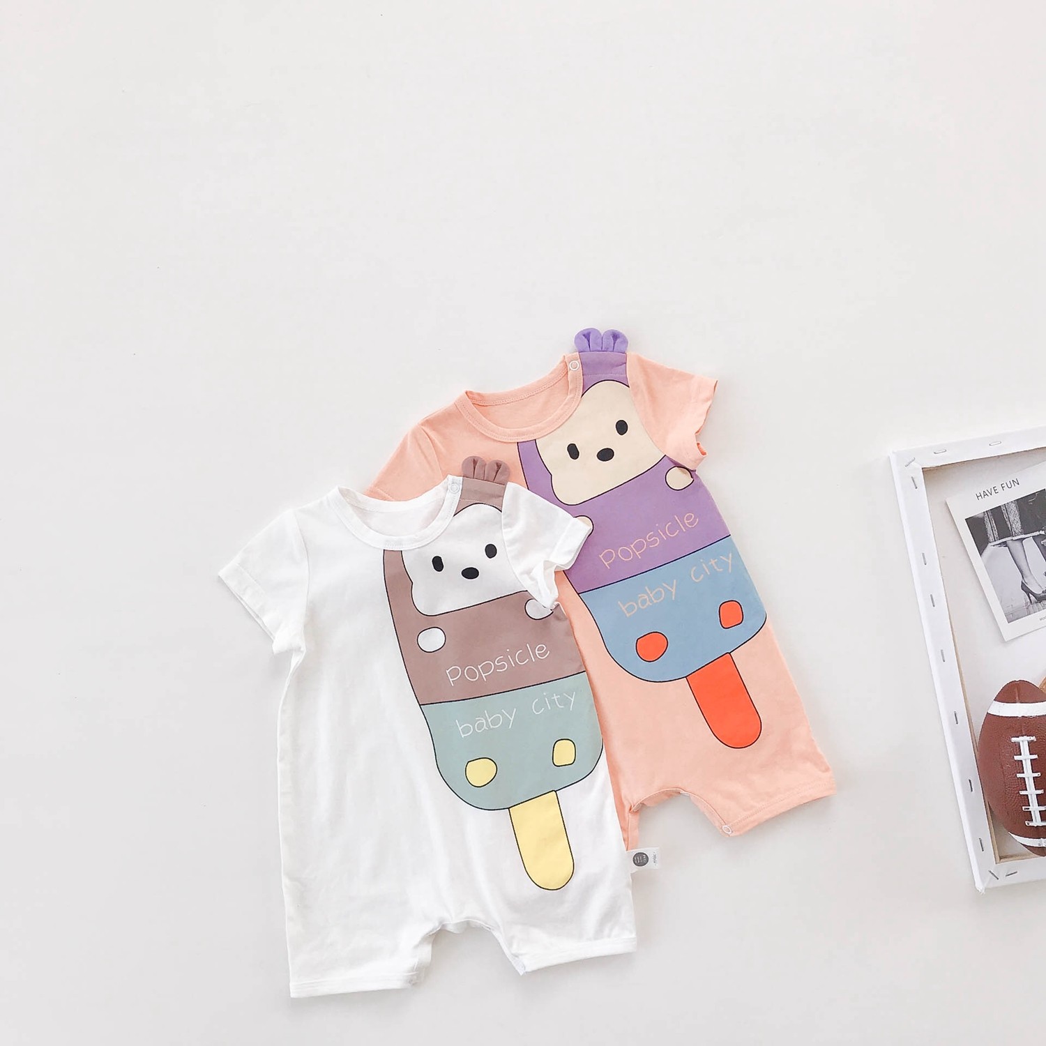 婴儿衣服男宝宝婴童连体衣夏季薄款婴儿服纯棉服装超薄1夏装0岁潮