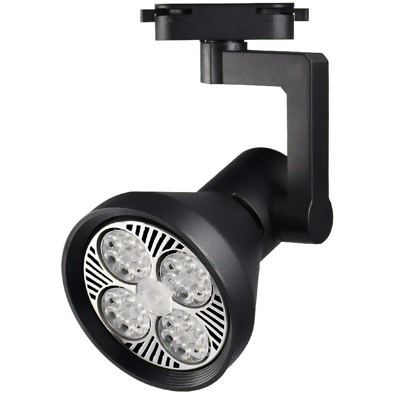 超亮led轨道射灯服装店理发店节能par30帕灯35w40w50射灯