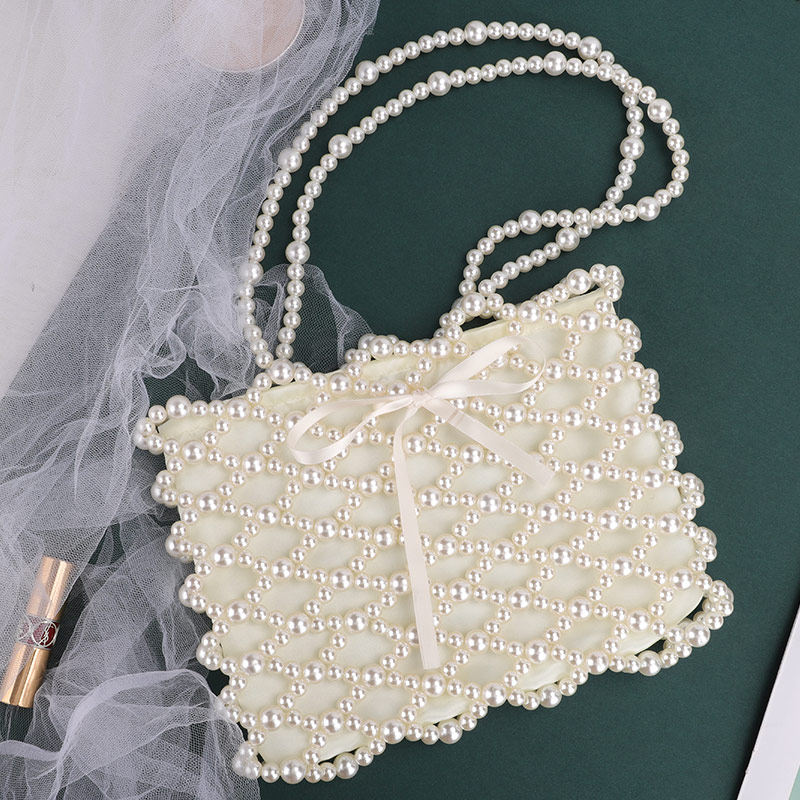 串珠diy珍珠包包手工手工制制作材料包散珠编织其他diy饰品配件