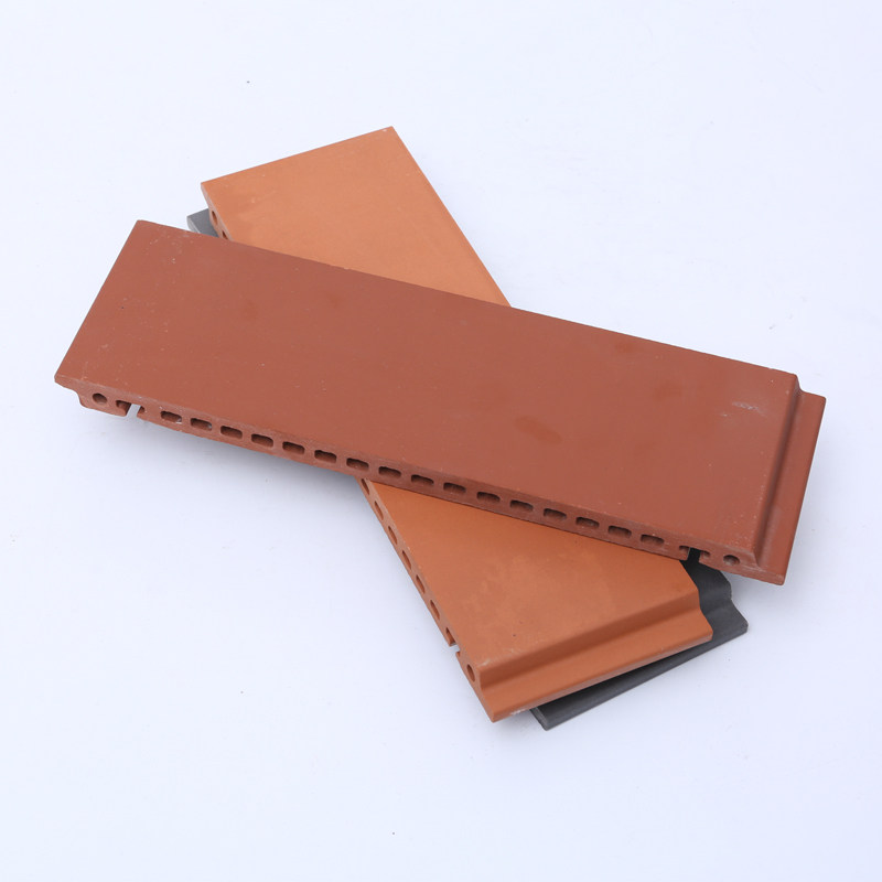 陶板墙面干挂陶土幕墙陶棍立方外墙出口18mm通体砖