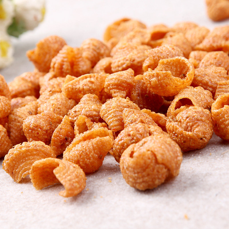 拍10袋包邮 80后怀旧零食 潘氏兄弟蜗牛酥薄脆膨化休闲食品142g