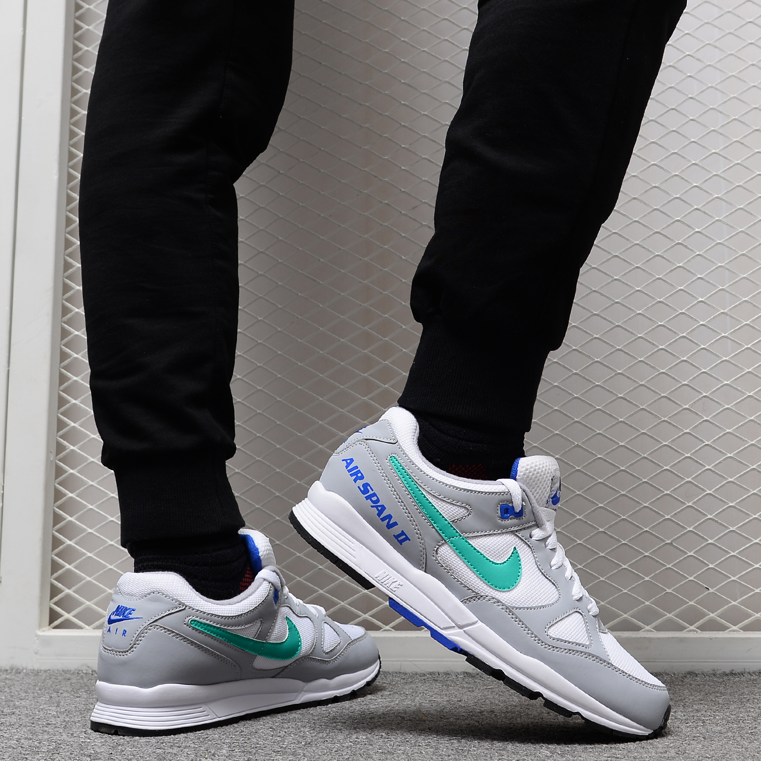 nike耐克正品男鞋nikeairspan气垫运动透气休闲鞋运动休闲鞋