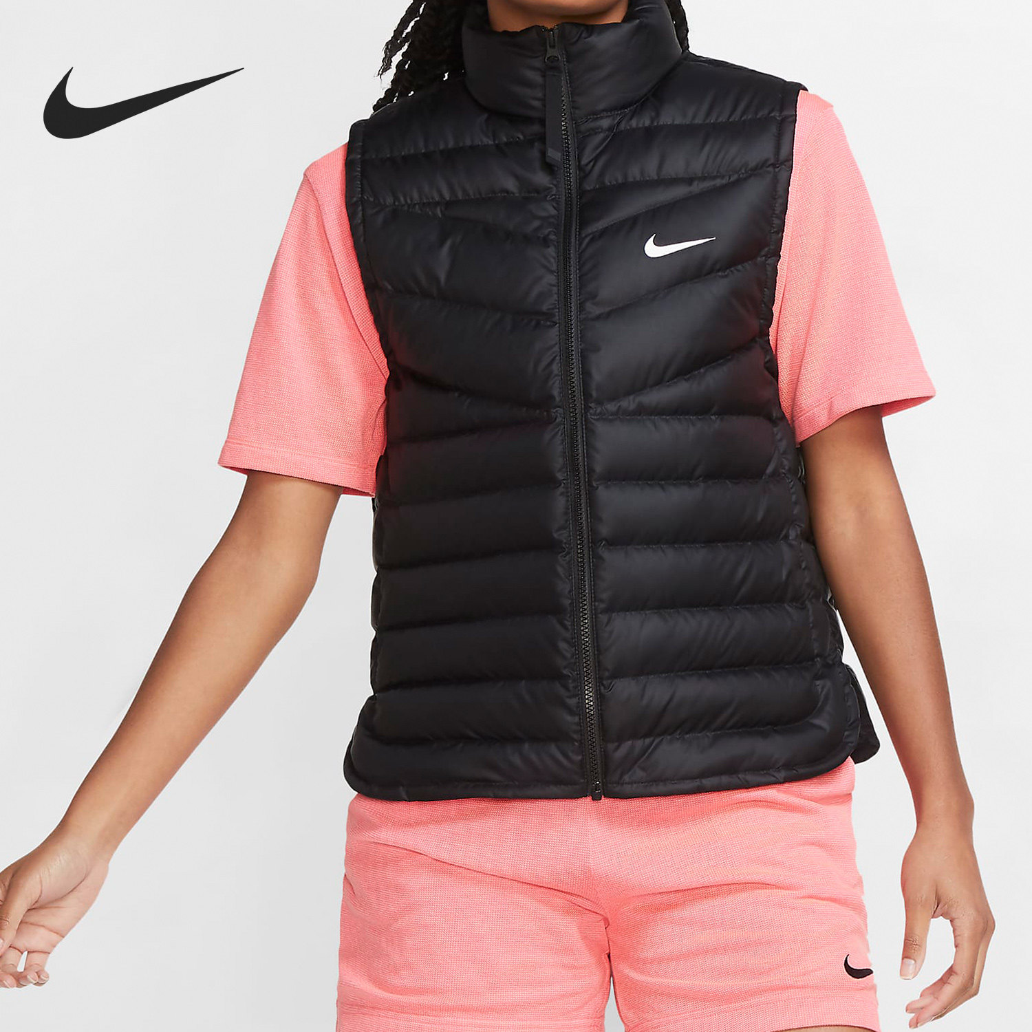 nike耐克正品nswwindrunnerlightweight女子羽绒马甲cu5097羽绒马甲